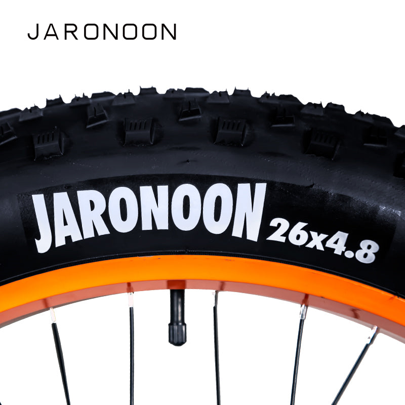JARONOON アウタータイヤ 26X4.8 ファットタイヤチューブ 26インチ自転車 / 電動自転車用
