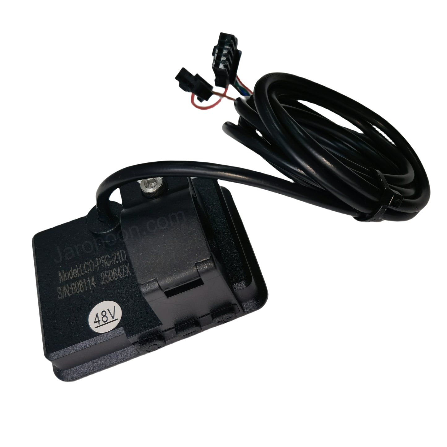 LCD-P5C-21D E-Bike Smart Display Meter | 48V, IP67 Waterproof, SM 5+3 Pin Female (50.8x38mm)