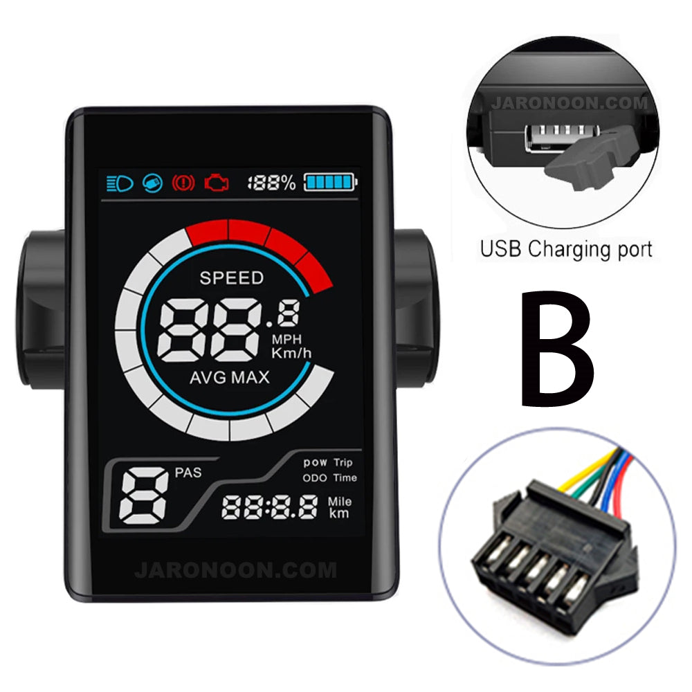 UKS2 インテリジェント LCD ディスプレイ CMACEWHEEL 電動自転車用