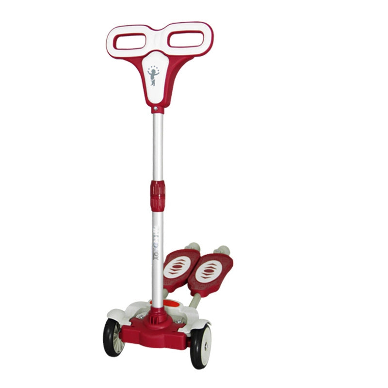 4-wheel kids scooter, 3-level adjustable height, suitable for children over 2 years old