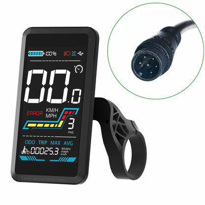 Yolin YL91F-V Intelligent LCD Display for Lankeleisi Electric Bicycle