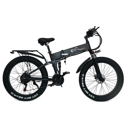 X26大人の折りたたみ電動バイク26インチの脂肪タイヤのマウンテン バイク750W 48V 10Ah電池Ebikeの人のための雪のバイク